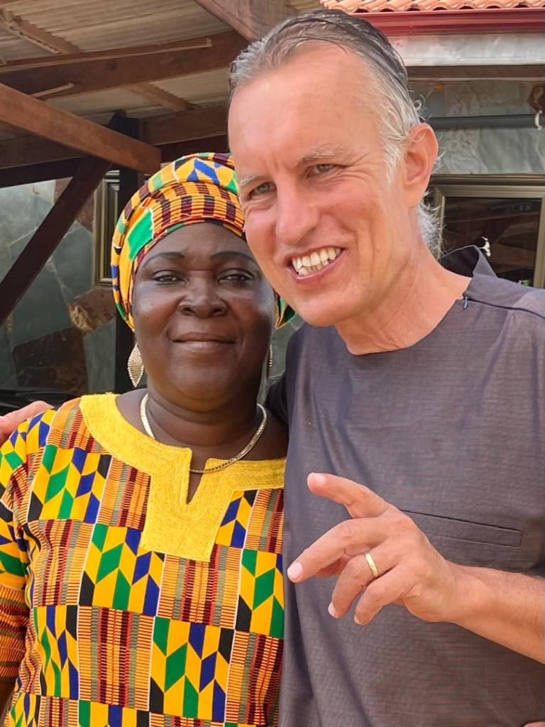 Abel en Pamela Veennema, oprichters van Bethel-Shelter Ghana